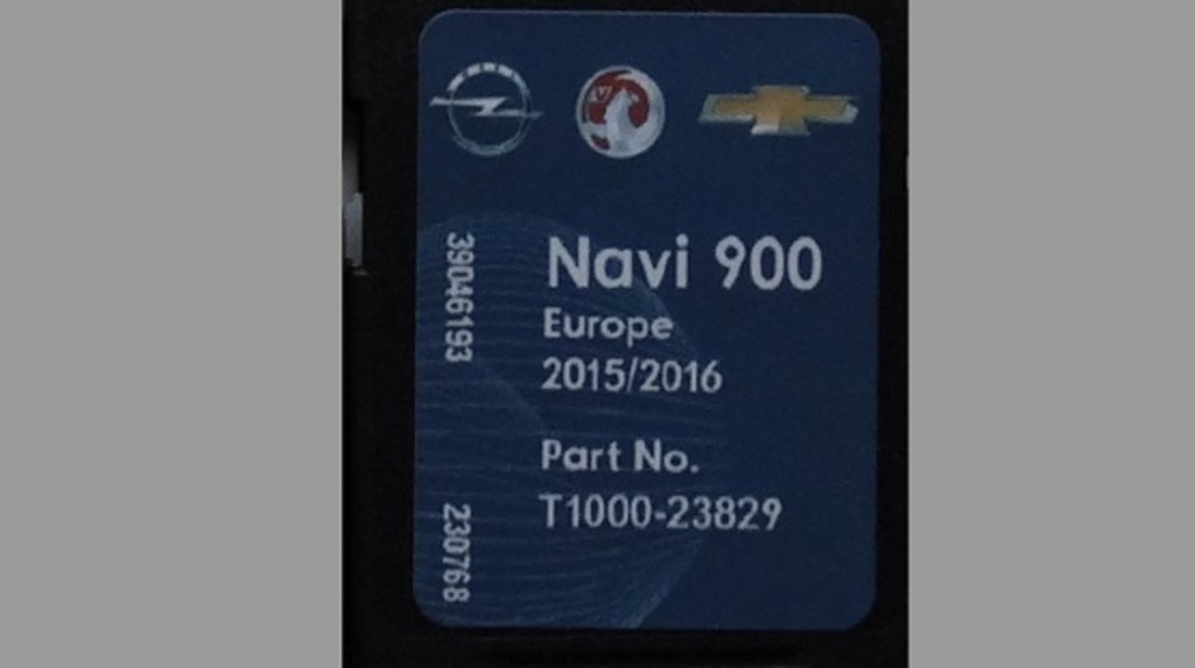 NAVI 900/NAVI 600 NAVI Harta Navigatie OPEL INSIGNIA ASTRA J 2016 / 2017