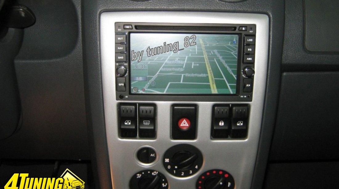 Navigatie 2 Din Cm6203 Dedicata Dacia Logan PH1 2004 - 2007 Dvd Auto Gps Carkit Usb Rama 2 Din Inclusa !