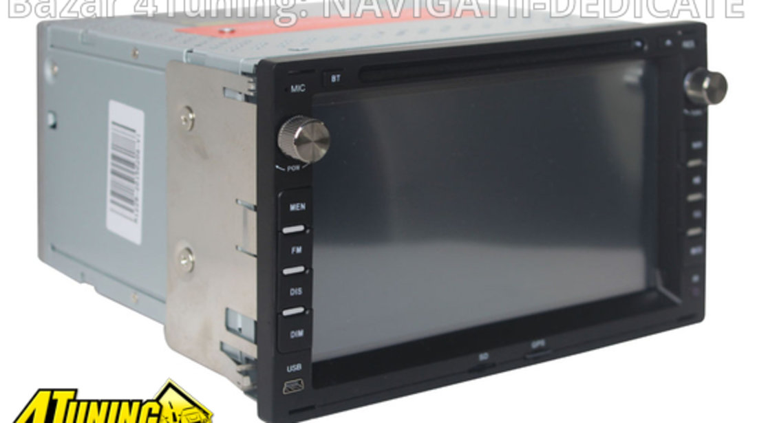 NAVIGATIE 2DIN DEDICATA SEAT ALHAMBRA DVD PLAYER AUTO GPS CARKIT USB SD