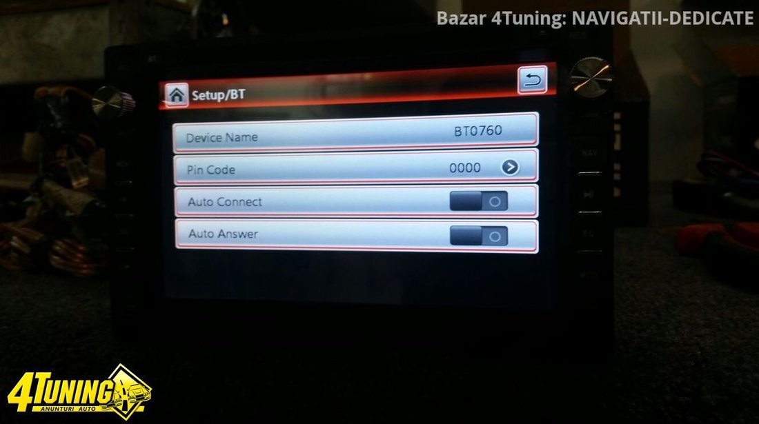 NAVIGATIE 2DIN DEDICATA  SEAT TOLEDO DVD PLAYER AUTO GPS CARKIT USB SD