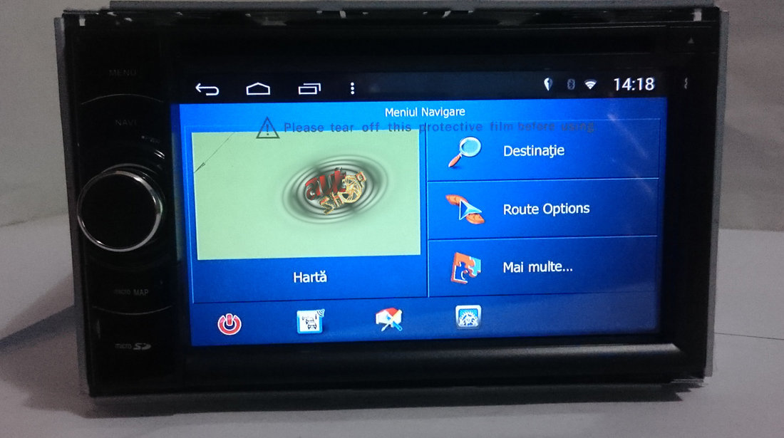 Navigatie 2Din universal cu Android, platforma S160