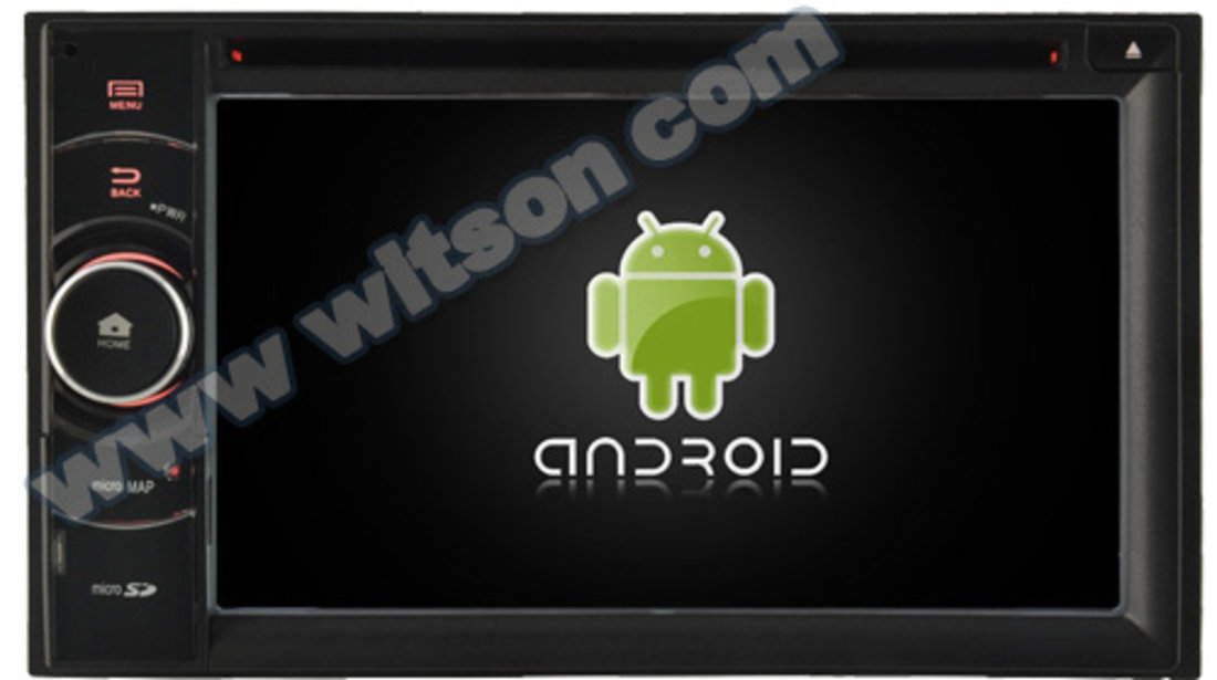 NAVIGATIE 2DIN UNIVERSALA WITSON W2-M802 PLATFORMA S160 PROCESOR QUADCORE 16GB REZOLUTIE HD DVD GPS