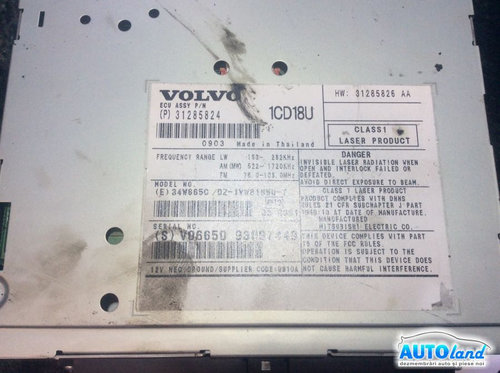 Navigatie 31285824 Doar Unitate Volvo V50 MW 2004