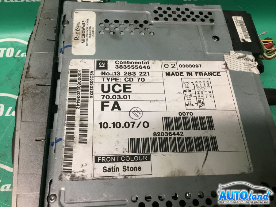 Navigatie 383555646 Cd+navigatie Opel VECTRA C 2002