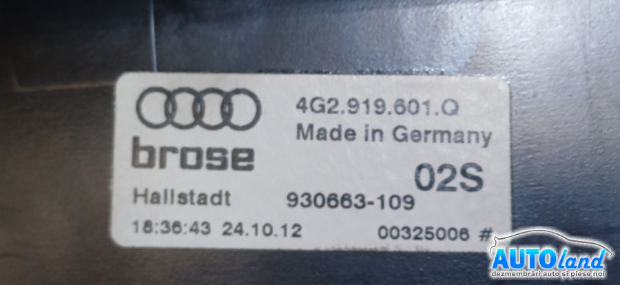 Navigatie 4g2919601q Audi A6 4G2,C7 2011