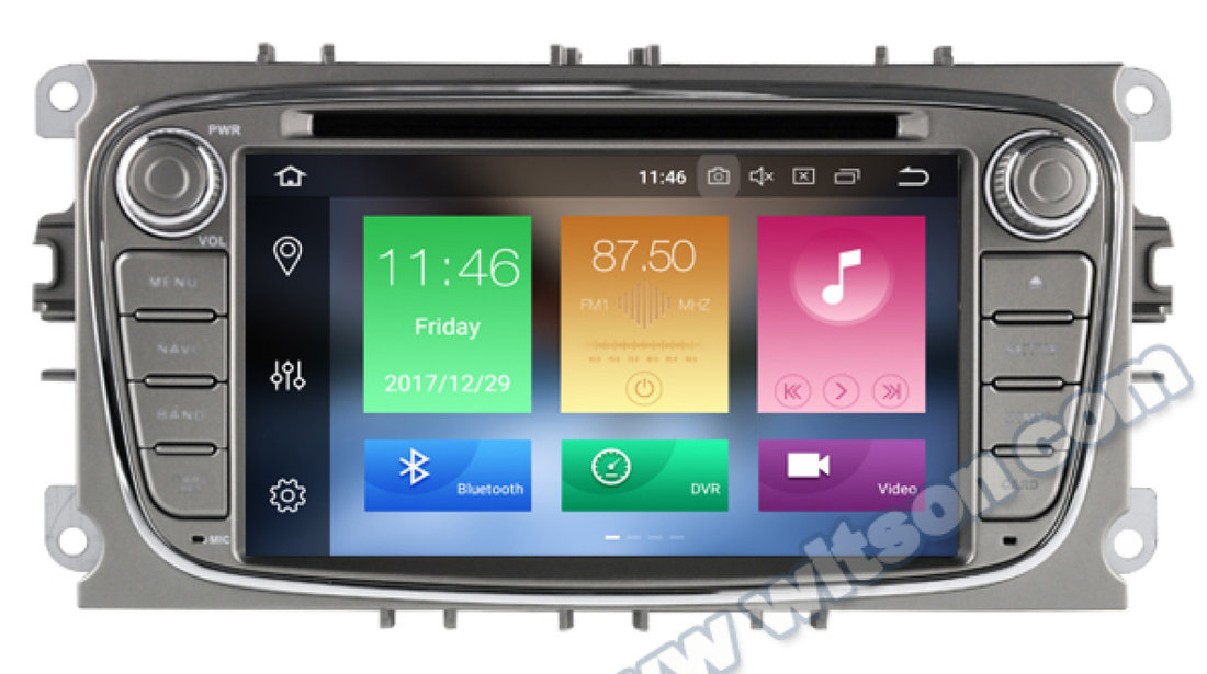NAVIGATIE 8.0 ANDROID DEDICATA FORD MONDEO FOCUS 2 S-MAX GALAXY TOURNEO WITSON W2-V5762S OCTACORE 4G