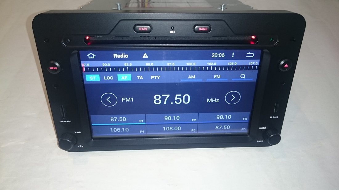 Navigatie Alfa Romeo 159/ Spider cu Android 5.1