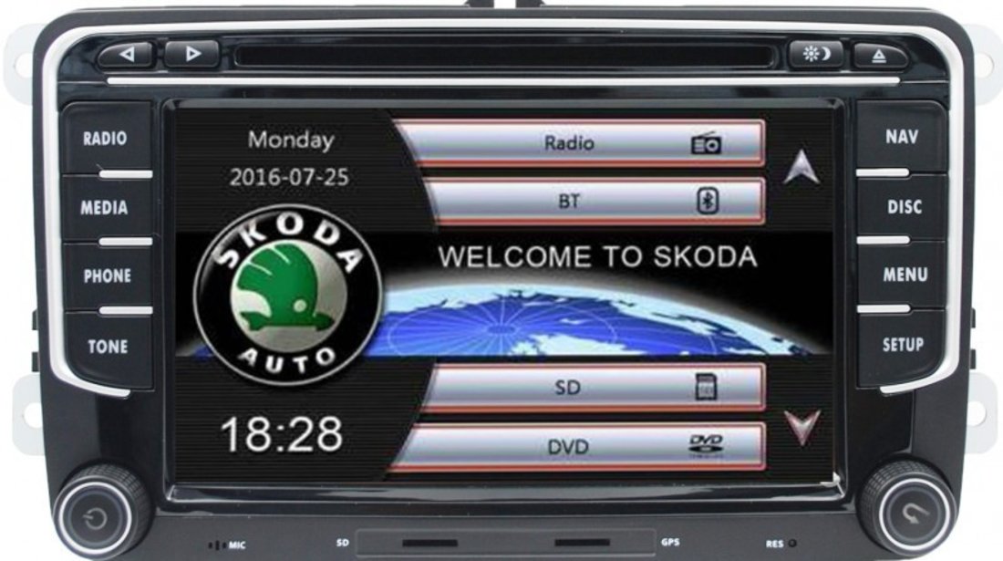 Navigatie AMAROK DVD GPS AUTO CARKIT NAVD 723V V5