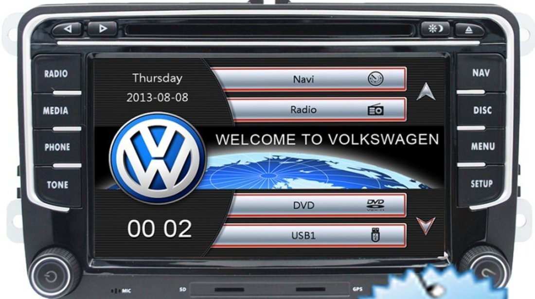 Navigatie AMAROK DVD GPS AUTO CARKIT NAVD 723V V5