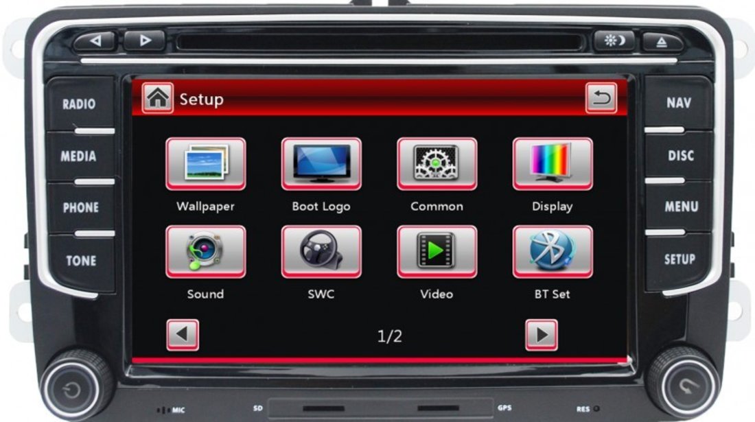 Navigatie AMAROK DVD GPS AUTO CARKIT NAVD 723V V5