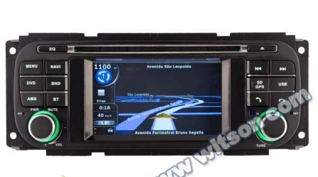 NAVIGATIE ANDROID 10 DEDICATA CHRYSLER 300C JEEP GRAND CHEROKEE DODGE CALIBER ECRAN IPS 5 INCH QUADC