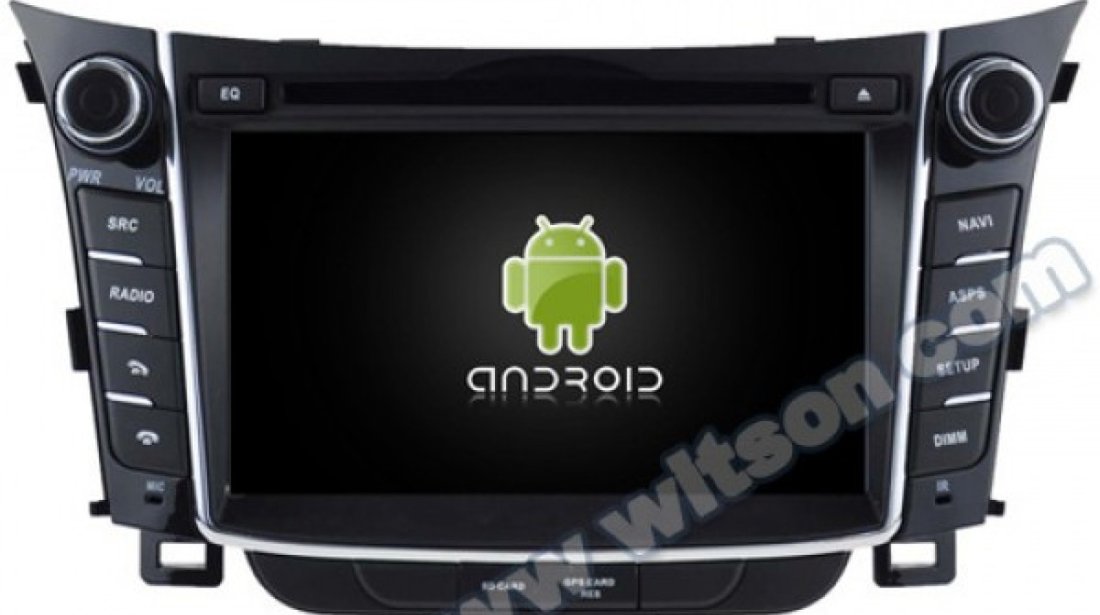 NAVIGATIE ANDROID 10 DEDICATA HYUNDAI I30 2011-2017 WITSON W2-KS5724 PROCESOR QUAD CORE 16GB 2GB RAM