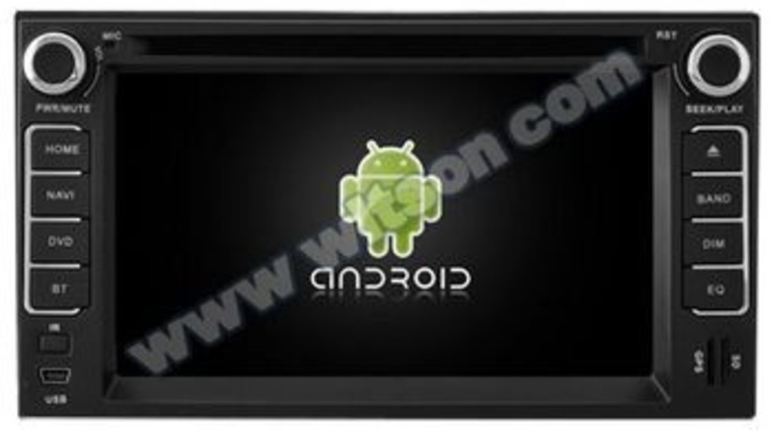 NAVIGATIE ANDROID 10 DEDICATA KIA CARENS  WITSON W2-RDT7655 PX30 16GB GPS WAZE