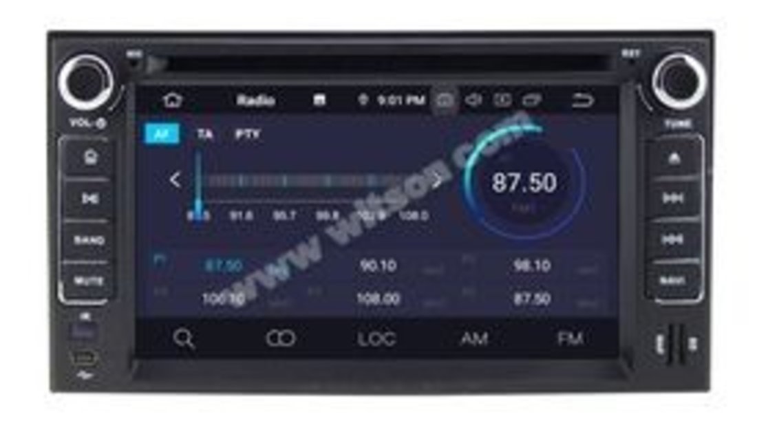 NAVIGATIE ANDROID 10 DEDICATA KIA SORENTO 2002-2009 WITSON W2-RDT7655 PX30 16GB GPS WAZE