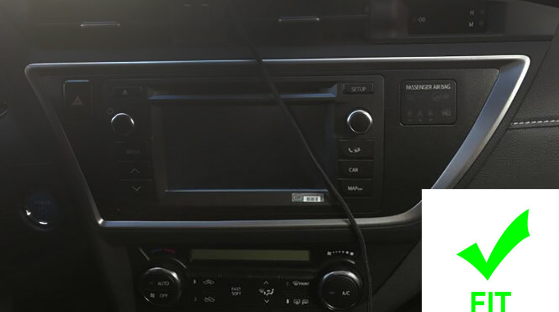 NAVIGATIE ANDROID 10 DEDICATA TOYOTA AURIS E180 2013-2015 PX5 OCTACORE 64GB 4G RAM DVD RADIO GPS