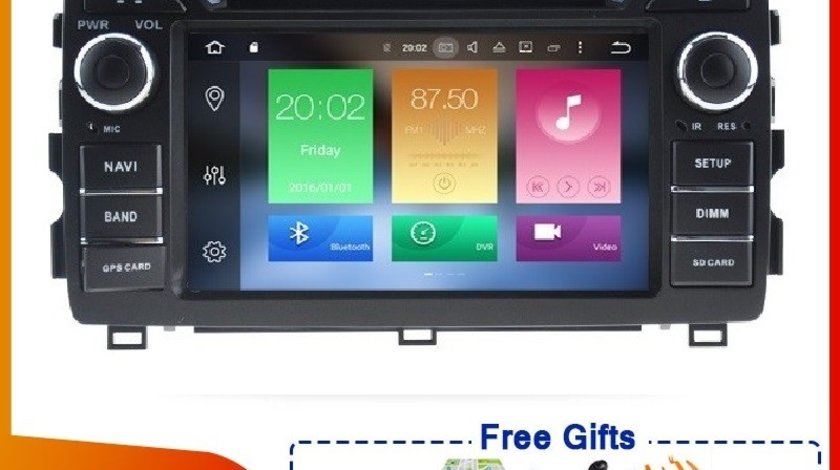 NAVIGATIE ANDROID 10 DEDICATA TOYOTA AURIS E180 2013-2015 PX5 OCTACORE 64GB 4G RAM DVD RADIO GPS