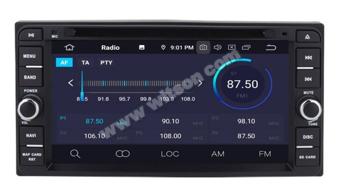 NAVIGATIE ANDROID 10 DEDICATA TOYOTA CELICA 1999-2006 COROLLA WITSON W2-RDT7627 PROCESOR PX30 QUAD