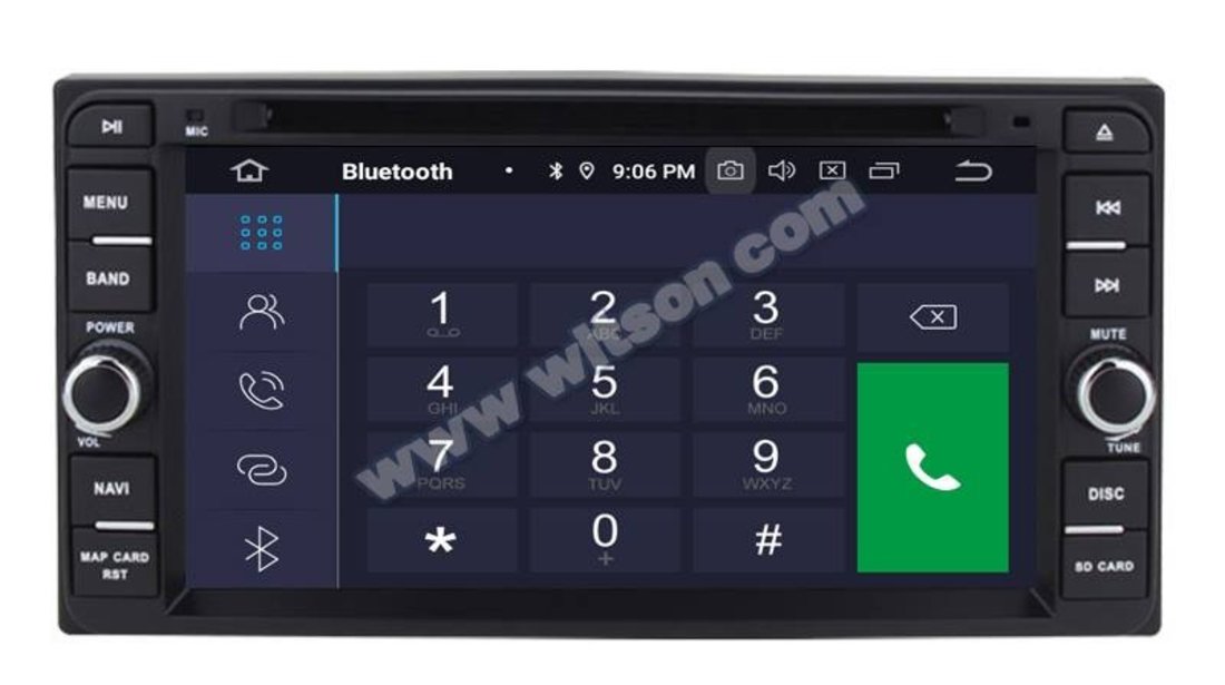 NAVIGATIE ANDROID 10 DEDICATA TOYOTA HILUX 2001-2011 WITSON W2-RDT7627 PROCESOR PX30 QUAD