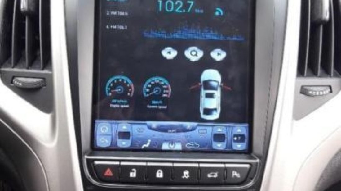 Navigatie Android 10 Tesla Style Dedicata OPEL ASTRA J GPS Waze Youtube Edotec EDT-T072 Camera Bonus