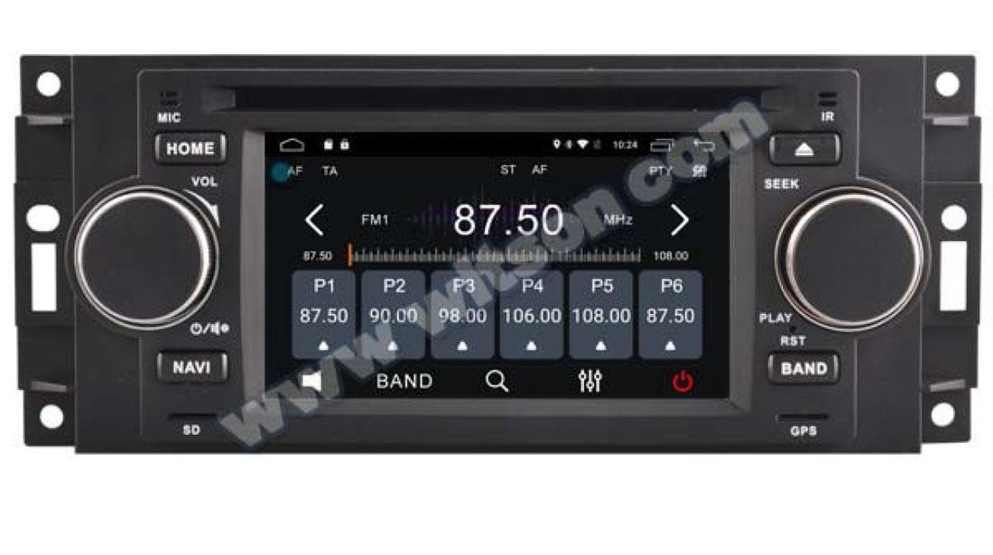 NAVIGATIE ANDROID 11 DEDICATA CHRYSLER 300C JEEP GRAND CHEROKEE DODGE CALIBER ECRAN IPS QUADC