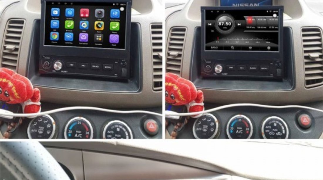 Navigatie Android 1DIN BMW SERIA 3 E36 Ecran 7 Inch Ecran Reglabil INTERNET WAZE EDT-E002