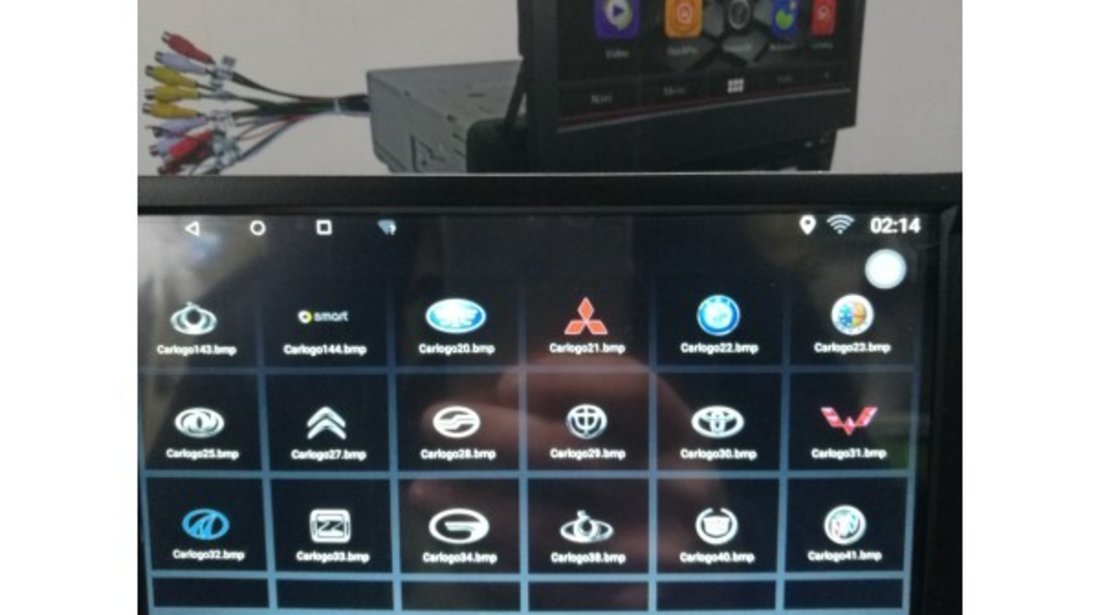Navigatie Android 1DIN FIAT ALBEA Ecran 7 Inch Ecran Reglabil INTERNET WAZE EDT-E002