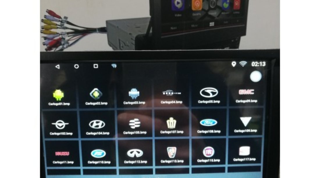 Navigatie Android 1DIN VW TRANSPORTER Ecran 7 Inch Ecran Reglabil INTERNET WAZE EDT-E002