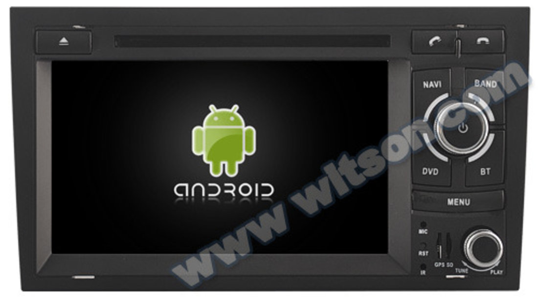 NAVIGATIE ANDROID 4.4.4 DEDICATA AUDI A4 S4 RS4 SEAT EXEO RNS-E WITSON W2-A9764A INTERNET WIFI