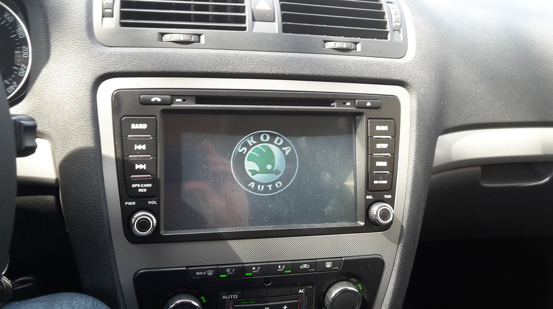 NAVIGATIE ANDROID 4.4.4 DEDICATA SKODA OCTAVIA 2 WITSON W2-A6703 INTERNET 3G WIFI PROCESOR CORTEX A9