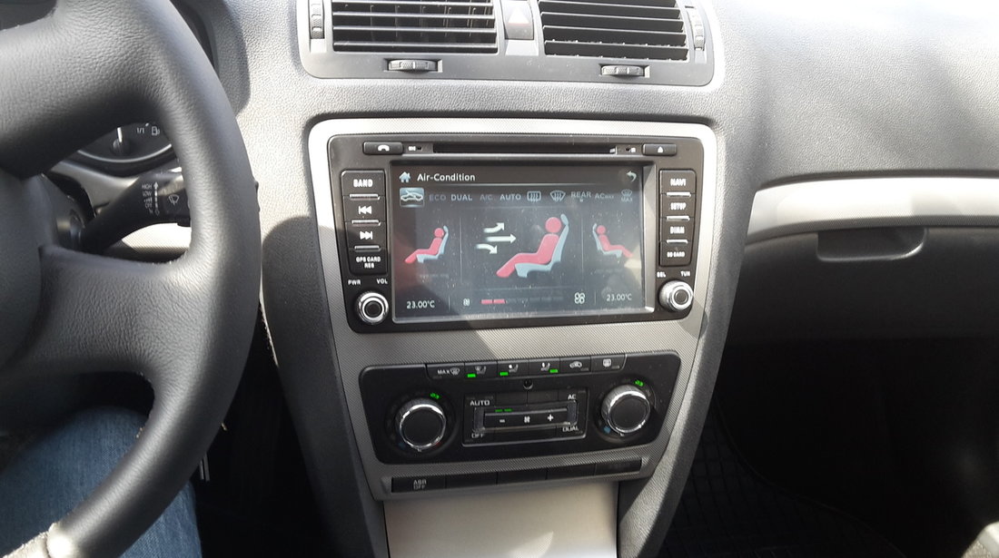 NAVIGATIE ANDROID 4.4.4 DEDICATA SKODA OCTAVIA 2 WITSON W2-A6703 INTERNET 3G WIFI PROCESOR CORTEX A9