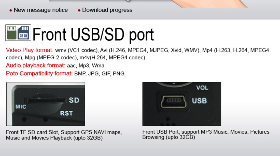 NAVIGATIE ANDROID 4.4.4 DEDICATA VW SKODA SEAT WITSON W2-F9241V INTERNET PROCESOR A9 QUAD CORE 16GB