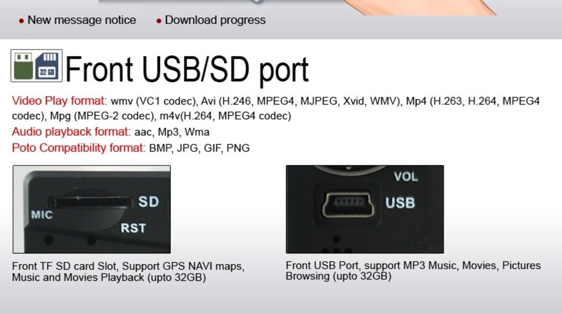 NAVIGATIE ANDROID 5.1.1 DEDICATA BMW SERIA 3 E46 WITSON W2-A9756B INTERNET WIFI PROCESOR QUAD-CORE