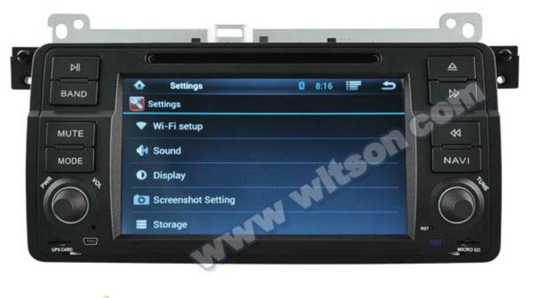 NAVIGATIE ANDROID 5.1.1 DEDICATA BMW SERIA 3 E46 NAVD-A9756B INTERNET WIFI PROCESOR QUAD-CORE