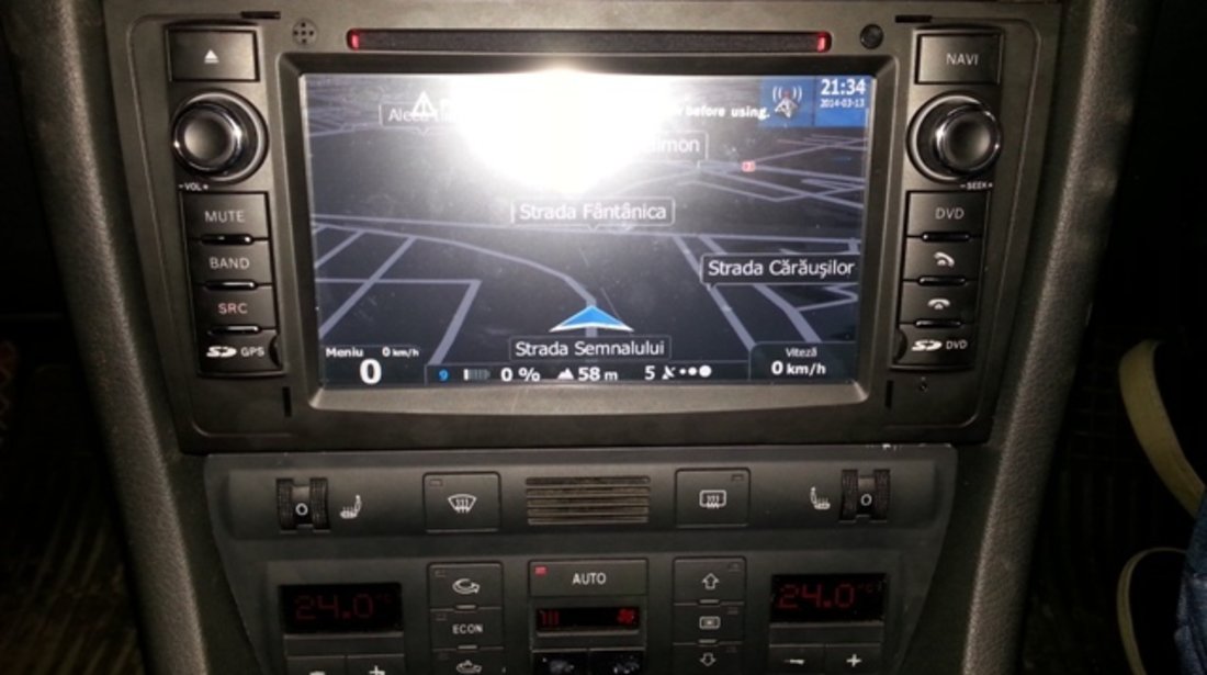 NAVIGATIE ANDROID 5.1 DEDICATA AUDI A6 1997 - 2004 WITSON W2-A5577 ECRAN CAPACITIV INTERNET 3G WIFI