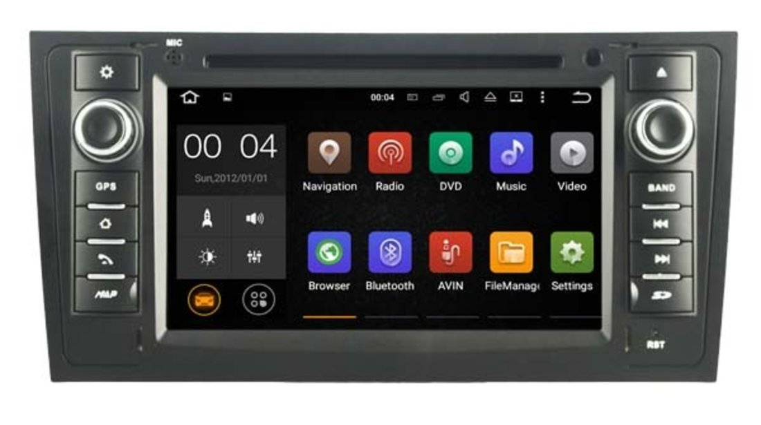 NAVIGATIE ANDROID 5.1 DEDICATA AUDI A6 1997 - 2004 WITSON W2-A5577 ECRAN CAPACITIV INTERNET 3G WIFI