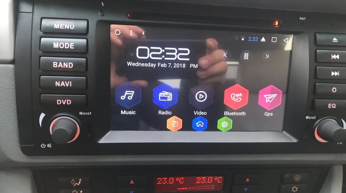 Navigatie Android 6.0.1 Dedicata BMW E38 E39 X5 E53 Intel 2GB Ram NAVD-i082