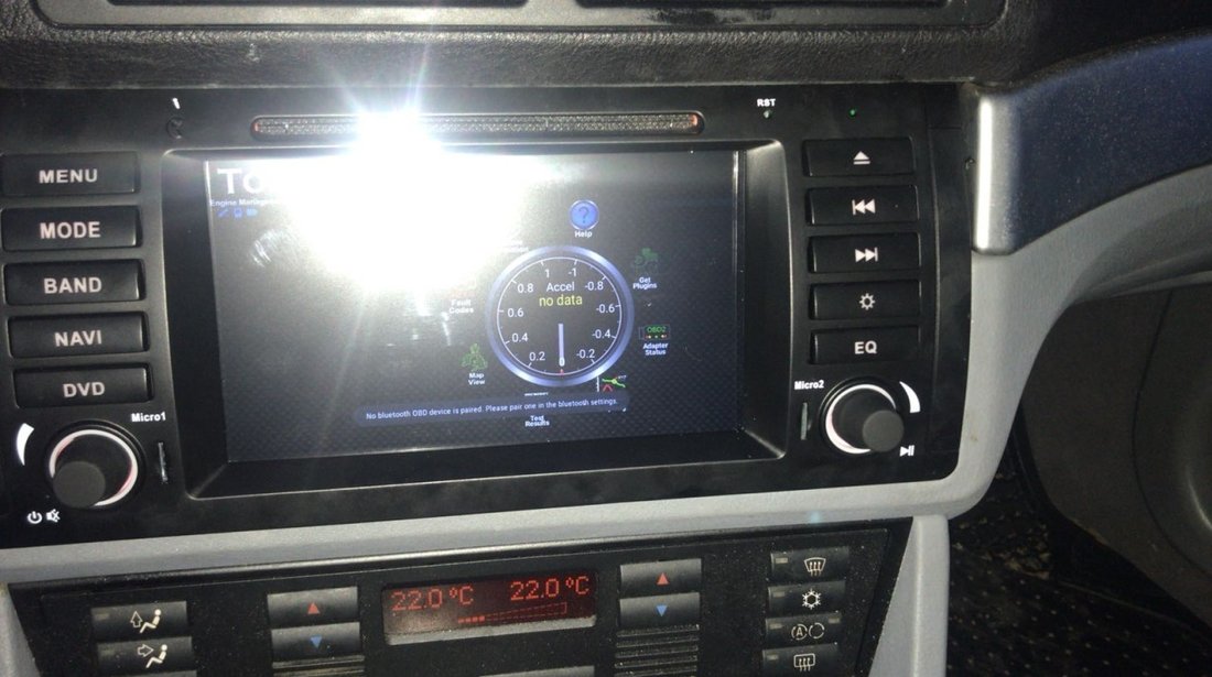 NAVIGATIE ANDROID 6.0.1 DEDICATA BMW X5 E53 (1999 - 2006) QUAD-CORE 2GB RAM 16GB NAVD-i082