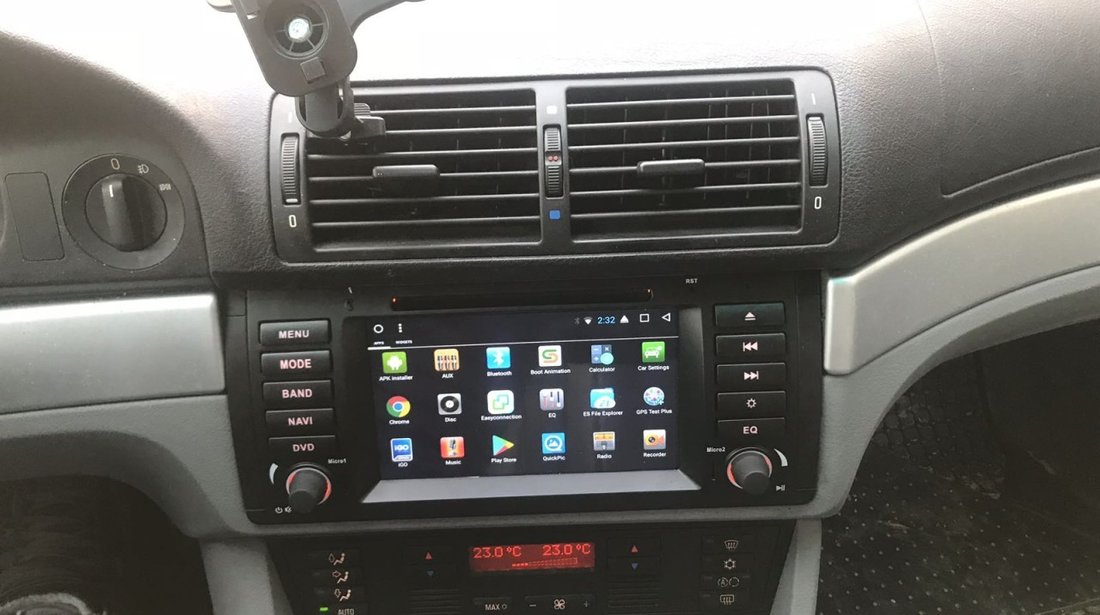 NAVIGATIE ANDROID 6.0.1 DEDICATA BMW X5 E53 (1999 - 2006) QUAD-CORE 2GB RAM 16GB NAVD-i082