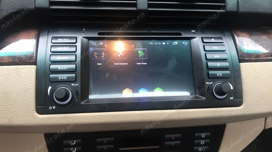 NAVIGATIE ANDROID 6.0.1 DEDICATA RANGE ROVER VOGUE (2002 - 2006) QUAD-CORE 2GB RAM 16GB NAVD-i082