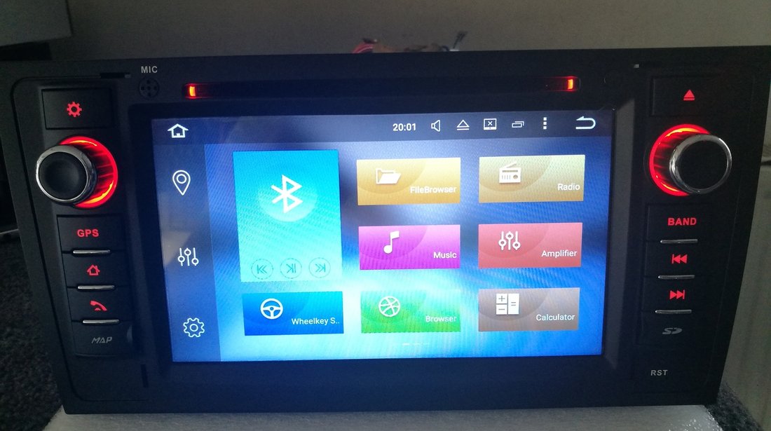 Navigatie Android 6.0 Dedicata AUDI A6 C5 1997-2004 DVD GPS CARKIT WITSON W2-B5577 OCTACORE 32 GB