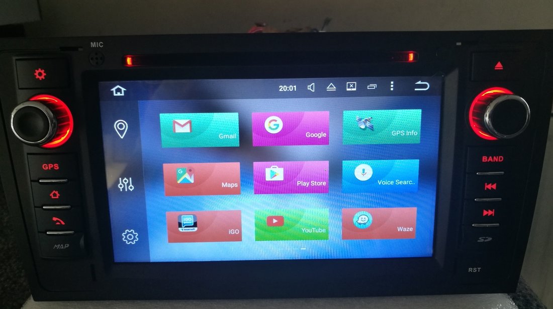 Navigatie Android 6.0 Dedicata AUDI A6 C5 1997-2004 DVD GPS CARKIT WITSON W2-B5577 OCTACORE 32 GB