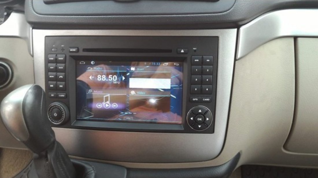 NAVIGATIE ANDROID 6.0 DEDICATA MERCEDES-BENZ A CLASS W169 EDOTEC EDT-G068 WAZE