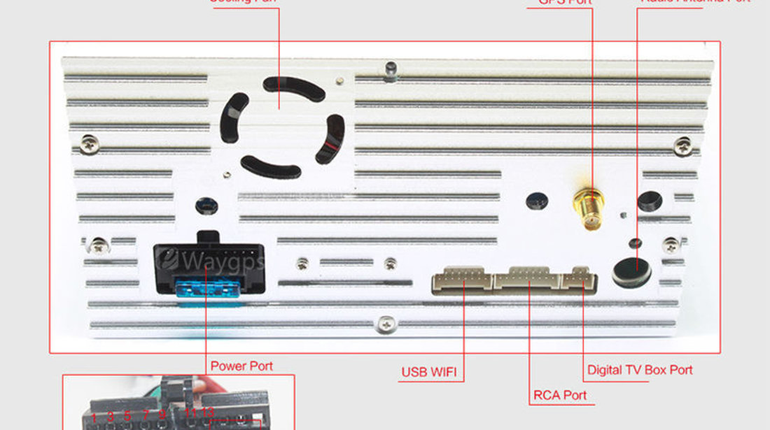 NAVIGATIE ANDROID 6.0 DEDICATA MERCEDES VITO VIANO SPRINTER A B CLAS VW CRAFTER EDOTEC EDT-G068 WAZE