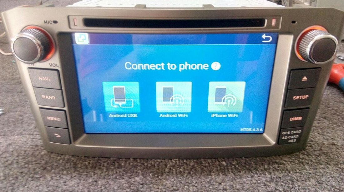 NAVIGATIE ANDROID 6.0 DEDICATA TOYOTA AVENSIS WITSON W2-B5587 INTERNET 4G WIFI OCTACORE 32GB WAZE