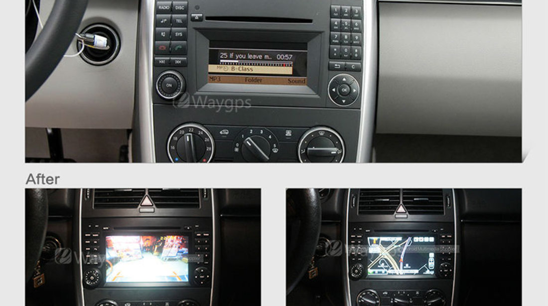 NAVIGATIE ANDROID 7.0 DEDICATA MERCEDES VITO VIANO SPRINTER A B CLAS VW CRAFTER EDT-G068 OCTACORE