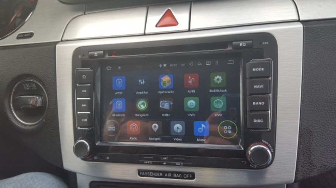 NAVIGATIE ANDROID 7.1.1 DEDICATA VW Caddy ECRAN 7'' CAPACITIV 16GB 2GB RAM INTERNET 3G WIFI QUA