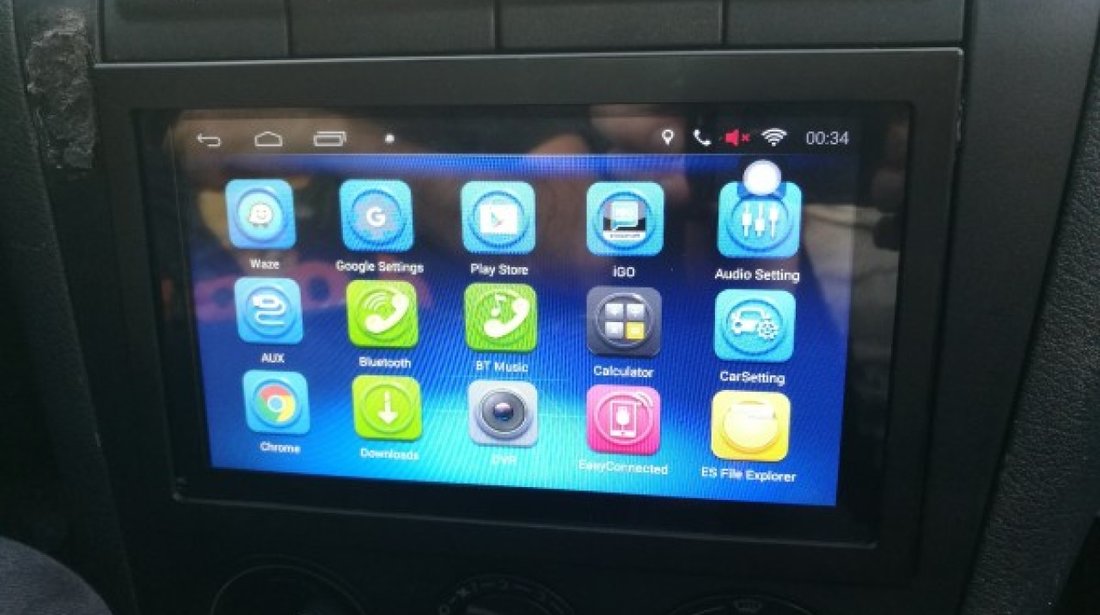 NAVIGATIE ANDROID 7.1.2 EDONAV E300 Citroen C2 MULTIMEDIA CU ECRAN DE 7" GPS CARKIT 3G WIFI