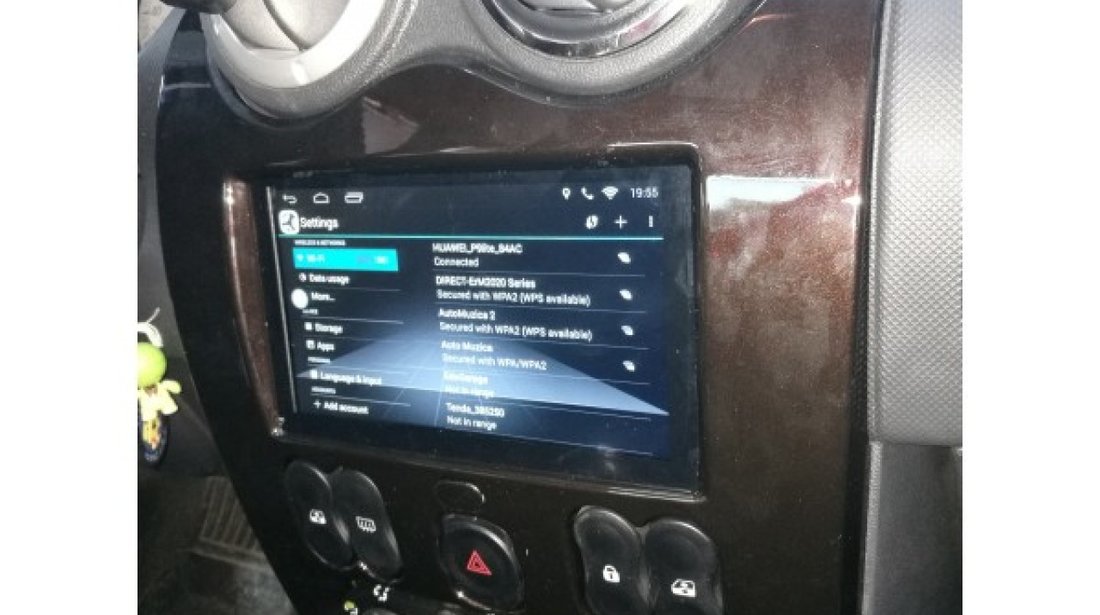 NAVIGATIE ANDROID 7.1.2 EDONAV E300 DACIA DUSTER MULTIMEDIA CU ECRAN DE 7" GPS CARKIT 3G WIFI