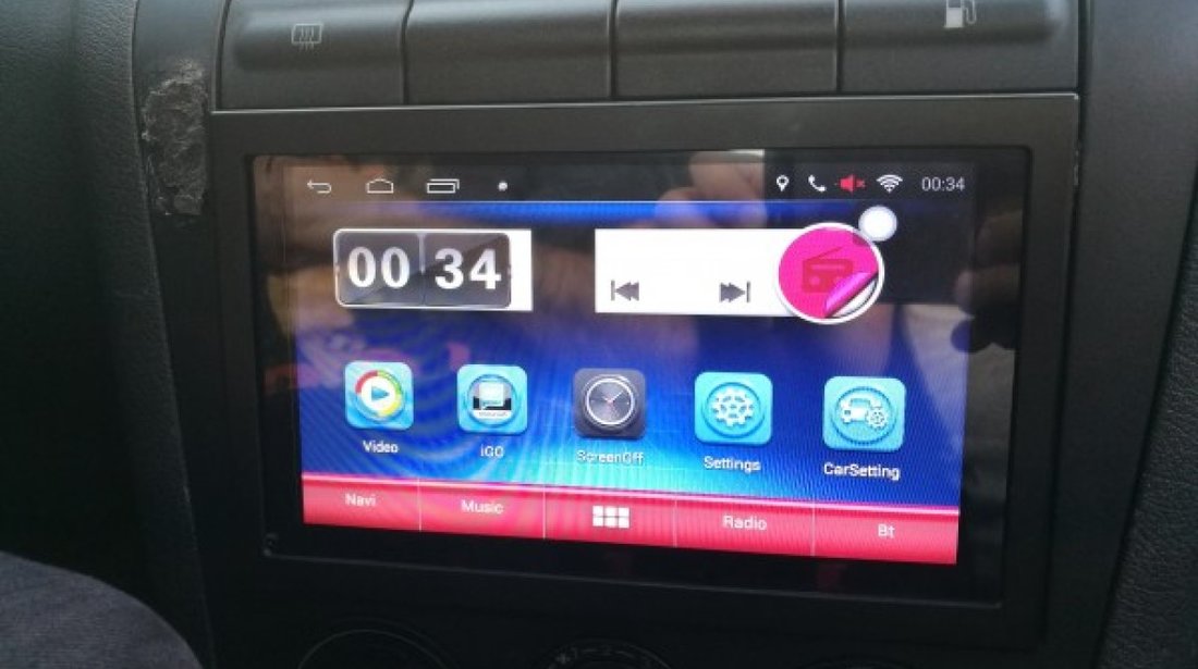 NAVIGATIE ANDROID 7.1.2 EDONAV E300 DACIA DUSTER MULTIMEDIA CU ECRAN DE 7" GPS CARKIT 3G WIFI