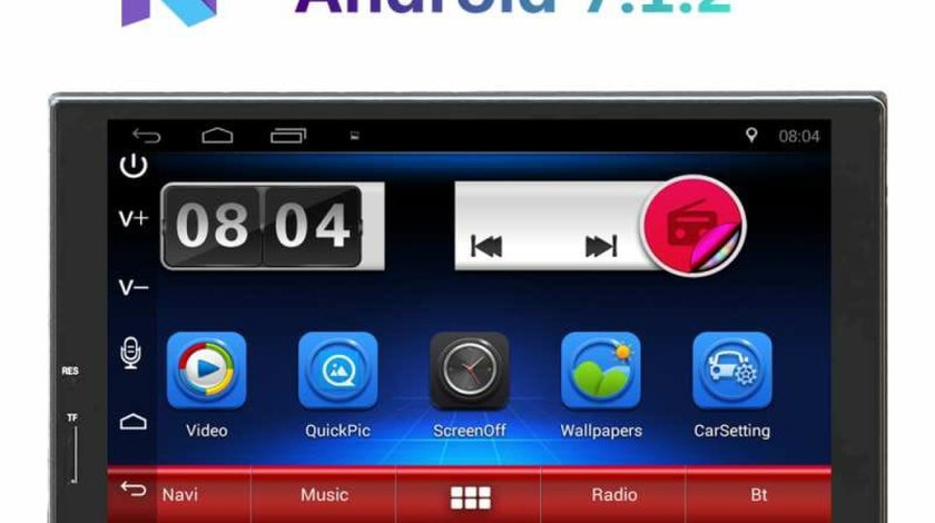 NAVIGATIE ANDROID 7.1.2 EDONAV E300 FORD FOCUS MULTIMEDIA CU ECRAN DE 7" GPS CARKIT 3G WIFI